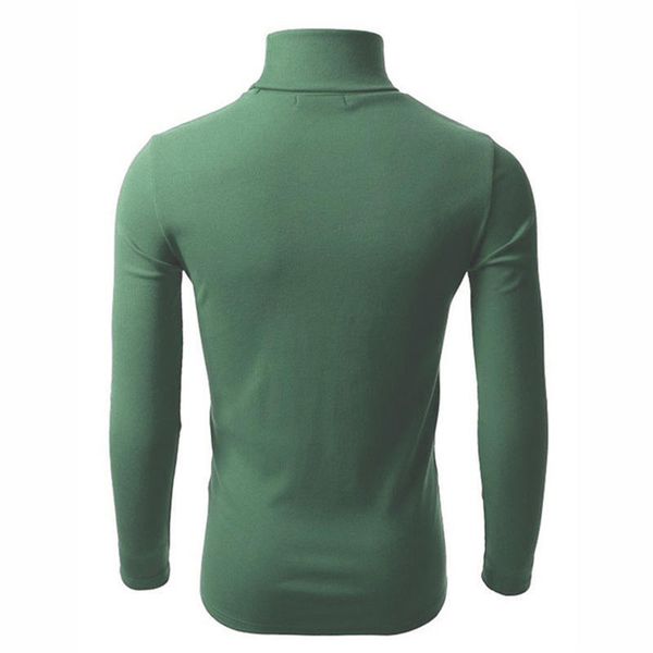 

men's casual sweater long sleeve sweaters male knit turtle neck pullover turtleneck solid color knitwear 005, White;black