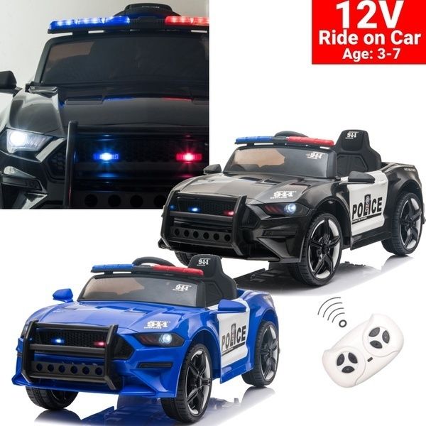 

12 в детские езды на автомобиле детская электрическая игрушечная полицейская машина с двойным приводом 3 скорости с дистанционным управление