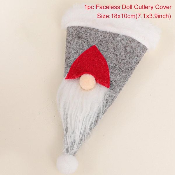 

нож и вилка рукав рождественский стол декор с рождеством украшения для дома рождественские подарки 2020 навидад орнаменты нового года 2021 j