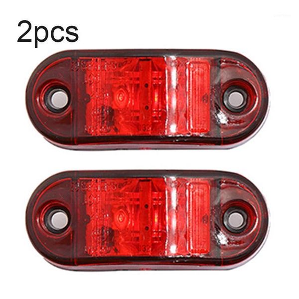 

2pcs led side marker lights car warning tail light external light trailer truck lorry lamp for trailer trucks 12v/24v waterproof1