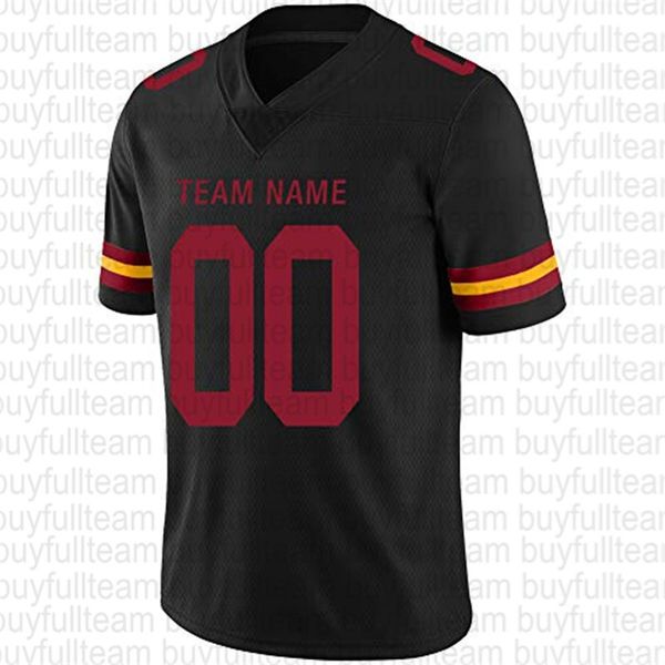 

custom design your own football jersey 65236710, Black;red