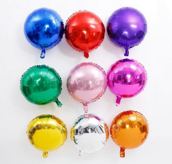 

18inch round foil metal colorful balloon baby shower wedding birthday party balloons festive party layou wmtpkm dh_niceshop