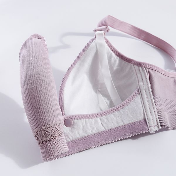 

new breast feeding underwear bra for pregnant wom, White