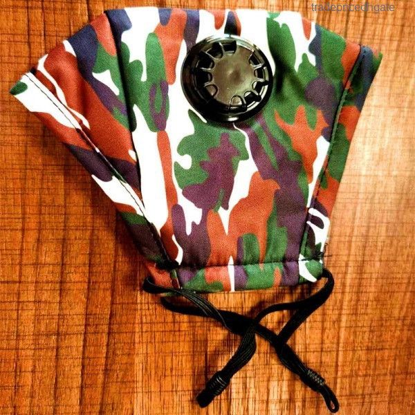 

factorym0mecotton washablereusable masks valve multi colors face breath pm2.5 mouth anti-dust fabric mask with filter fy0016