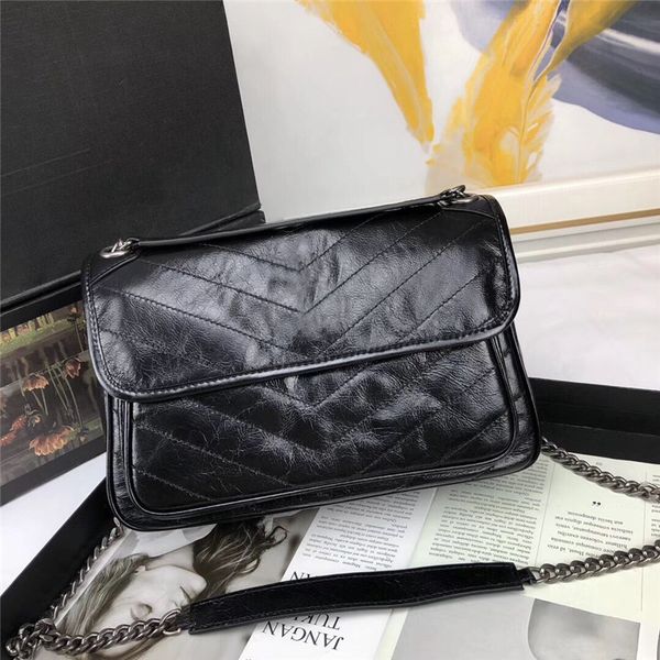 

handbag 5 shoulder handbag retro wrinkled wax sizes cattle hide purse clutch shoulder bags bags messenger yb30 colors 2 oil women hddgw, Red;black