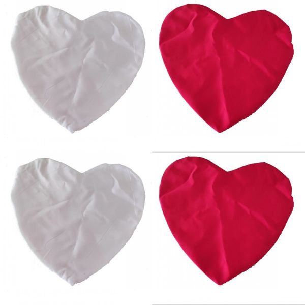 

sublimation blank pillow covers tto love heart shaped peach skin velvet color matching cushion cover new arrival 4 5yja j2