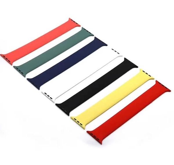 

sport band for watch solo loop series 6 se 5 4 3 2 1 sof liquid sile rubber strap for sqcbgo bdejewelry