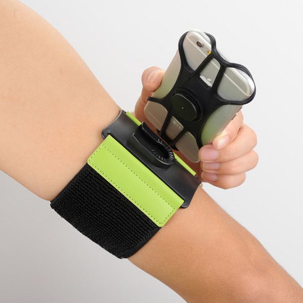 

2019 seller removable 360 degre rotating adjustable arm sports mobile phone holder band for gym running