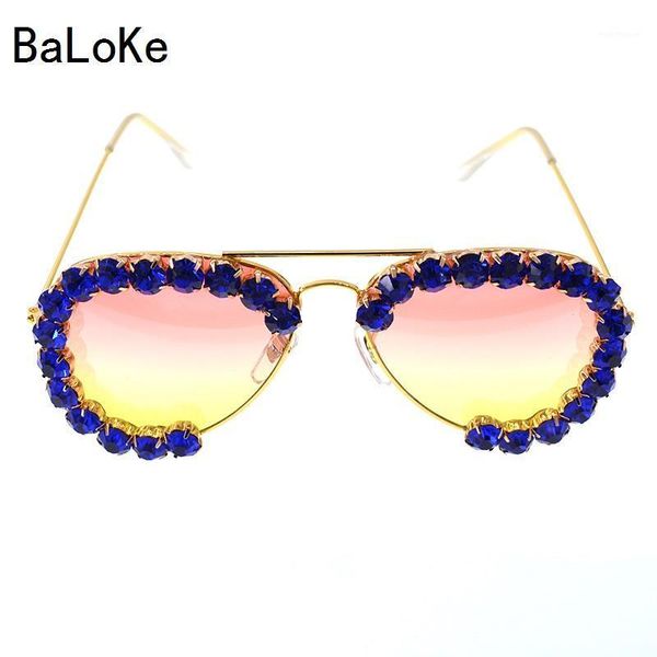 

sunglasses baroque vintage retro fashion blue crystal rhinestones women brand designer metal style outdoor deciration1, White;black