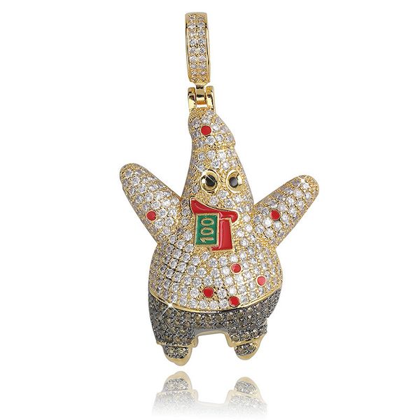 

arrival at new zircon hip hop rapper pendant necklace for men s1qb, Silver