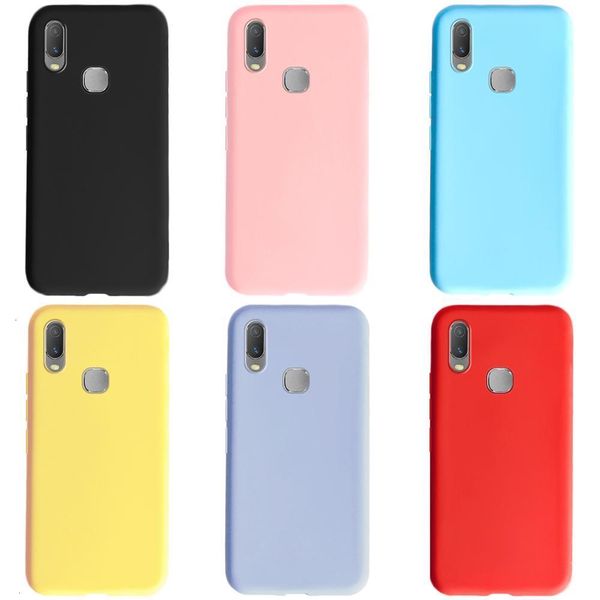 

sewqin 2019, cover, tpu soft and thin beautiful candy back shell, y11, vivo y11 mobile phone cover (1906),vtrvgt