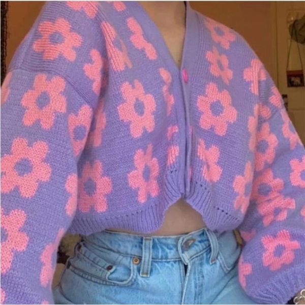 

women's knits & tees autumn winter women cardigan office lady long sleeve sweaters v neck single breasted female cardigans vintage flor, White