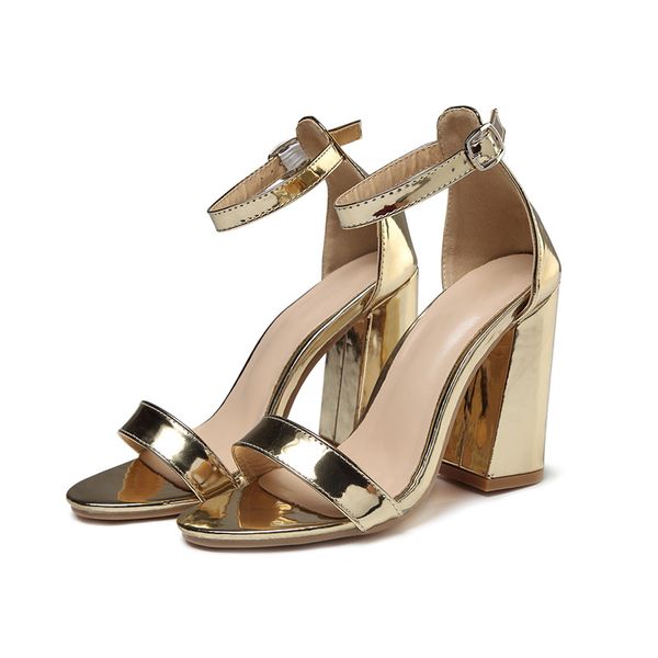 

2021 new arrival women sandals tribute gold platform sandals stiletto high heel shoes 11cm t-strap high heels sandals with box 42, Black