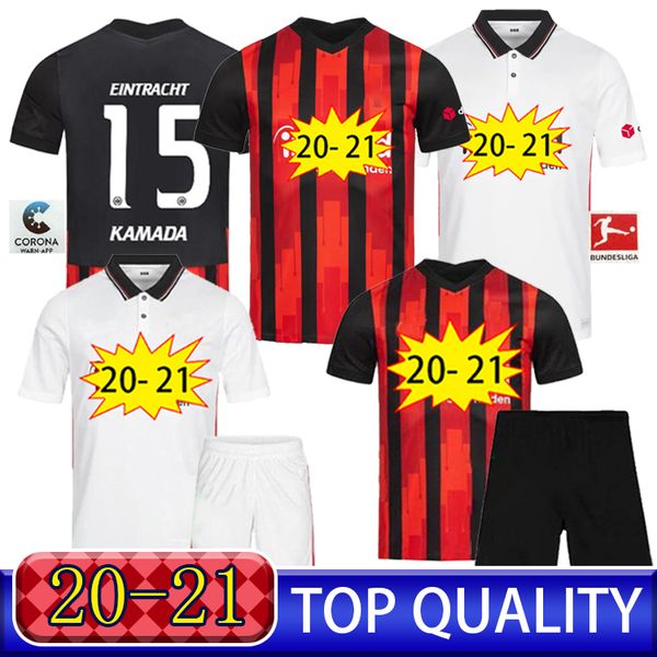 

fans player version frankfurt soccer jersey 2020 2021 die adler dost sow silva kostic football jersey thailand quality paciencia shirtt, Black;yellow
