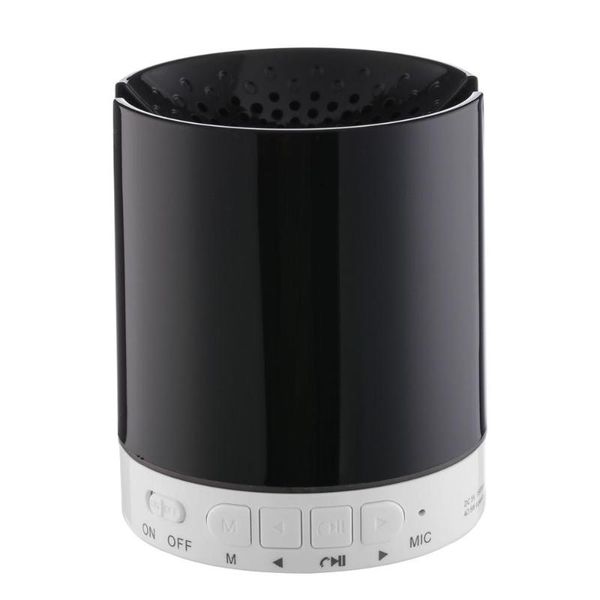 

portable mini wireless speaker usb radio fm bluetooth + tf card supports 2 playback modes multi-device smart compatibility