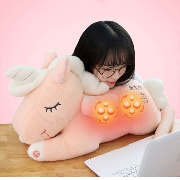 

toy unicorn plush doll multifunctional decomprsion massage pillow gift