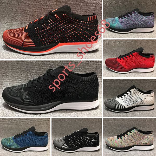 

2021 new basketball shoes mesh multicolor volt oreo fly racer casual shoes lunar running shoes men women trainer sneaker, White;red