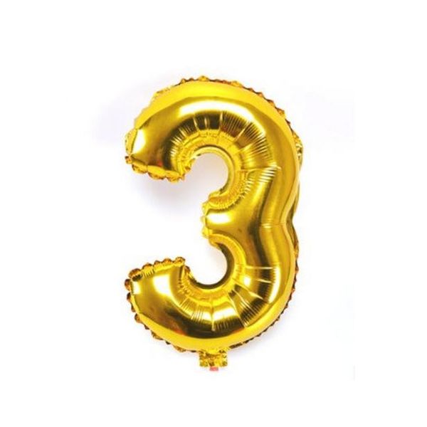 

32inch gold silver number foil balloons digit air ballons happy birthday wedding decoration letter balloon event party supplies wmtxcn