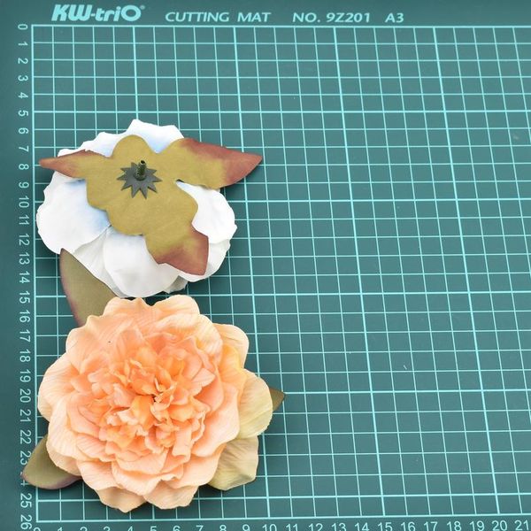 

1pcs peony artificial silk flowers heads for wedding decoration rose diy wreath gift box scrapbooking craft fake flo wmtunh