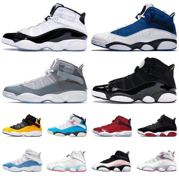 

2020 new arrival 6 6s rings jumpman mens basketball shoes unc bred gym red trainers black ice concord men women stylist sneakers