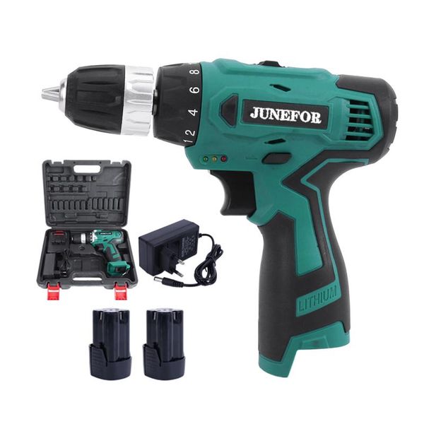 

16.8v brushless electric drill 35nm torque cordless screwdriver 1500mah battery electric screwdriver drill power tools 3/8-inch