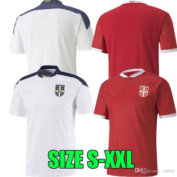 

2020 2021 serbia soccer jersey 20 21 mitrovic tadic kolarov sergej matic kostic ivanovic home red away srbija soccer shirt uniform thailand, Black