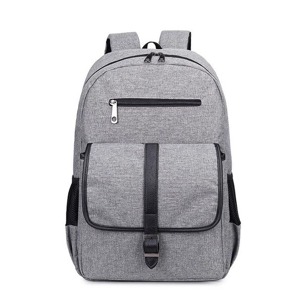 

men backpack lapbag notebook male waterproof backbag school