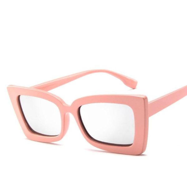 

sunglasses plastic fashion ladies men and women retro trend square classic sun glasses outdoor, White;black
