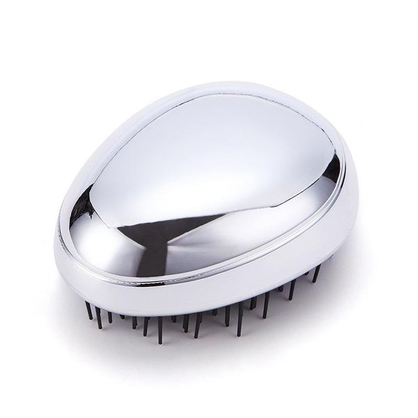 

1 шт. волшебная щетка для волос ручка путаница раздумчивая комбинированная душ гальванопластический массажный расческа салон для волос инстр, Silver