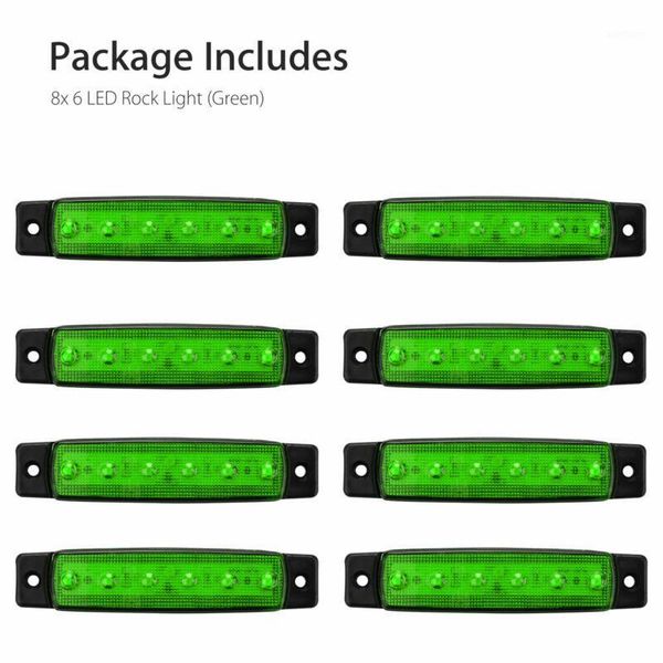 

low power 6-led diy style rock light over 50000 hours rear / side for1