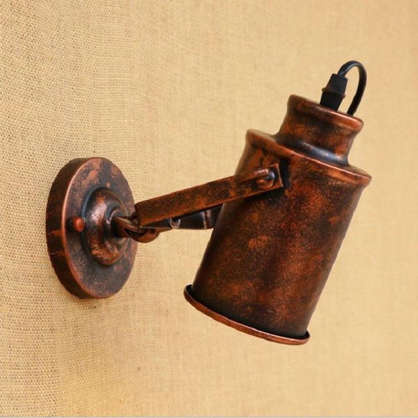 

wall lamp retro industrial style creative personality restaurant bar aisle corridor wrought iron folding decorative lx102217