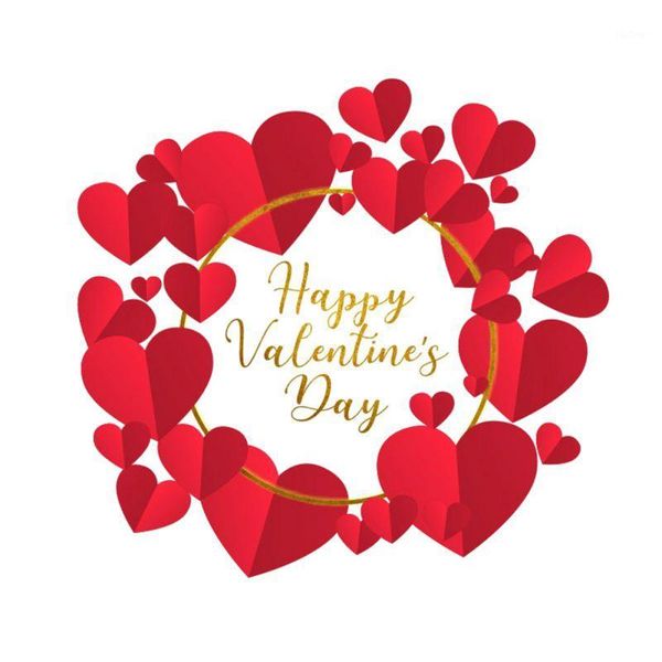 

valentine's day wall sticker girl bedroom love graffiti decoration self-adhesive home decor wallpaper pvc environmental protect1