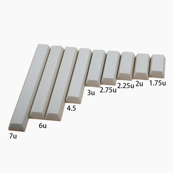 

kit1 1.75u 2u 2.25u 2.75u 3u 4.5u 6u 6.5u 7u raised spacebar pbt beige keycaps for cherry mx switch mechanical gaming keyboard