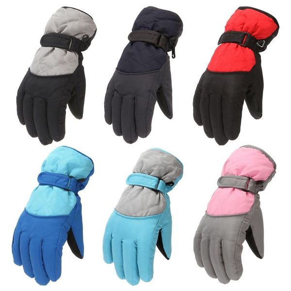 

ski gloves winter warm snowboarding children kids waterproof windproof snow