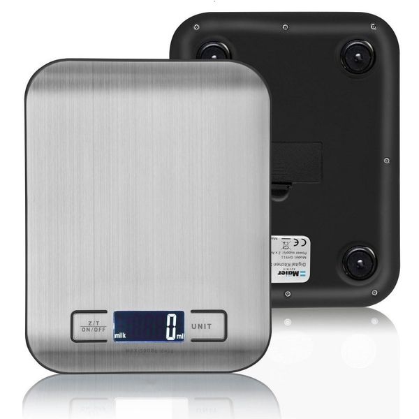 

scales multifunction 5000g/1g led electronic digital kitchen food stainless steel lcd precision jewelry scale weight balance cuisine