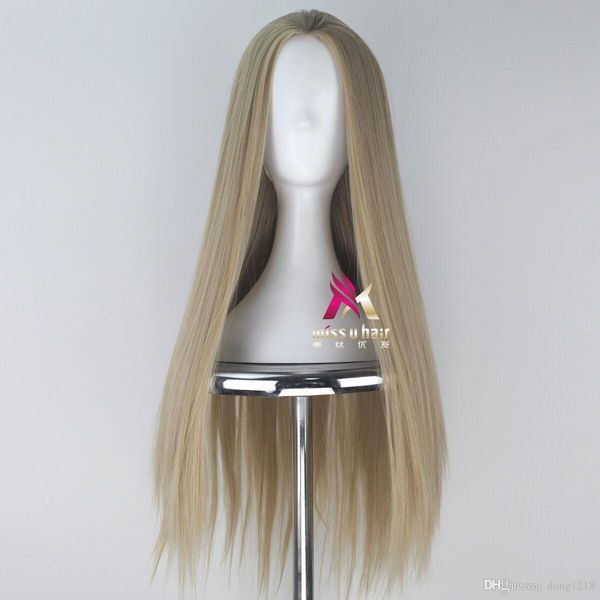 

the hobbit thranduil men long straight movie anime cosplay halloween wig, Black