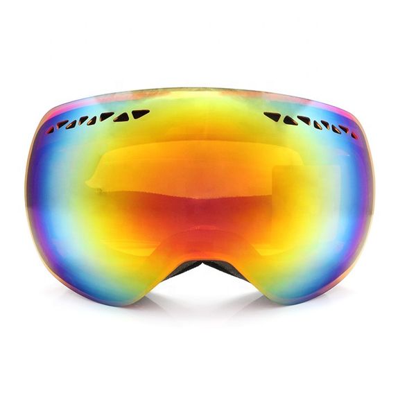 

anti-fog goggle glasses anti scratch snow glasses, mirror ski goggles, skiing sports sunglasses with dual lens