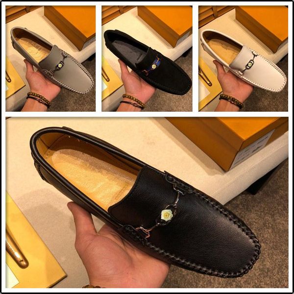 

q5 genuine leather shoes men outdoor classic penny loafers mens slip-on driving shoes casual driving shoes moccasins slip on flats 11, Black