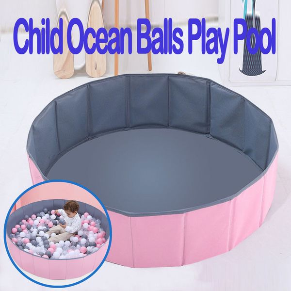 Bebek Çocuk Oyun Oyunu Çit Taşınabilir Katlanır Top Çocuk Kapalı Okyanus Topları Oyun Havuzu Katlanır Top Havuzu Playhouse Oyuncak Oyun Çadır LJ200923