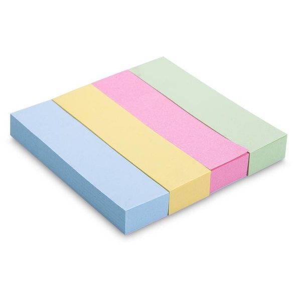 

4 пакет 4 цвета 7619 мм примечание бумаги 100 page sticky note sticky note цвет paste n раз сообщение индикатор deli 66307 jlltnr mxyard