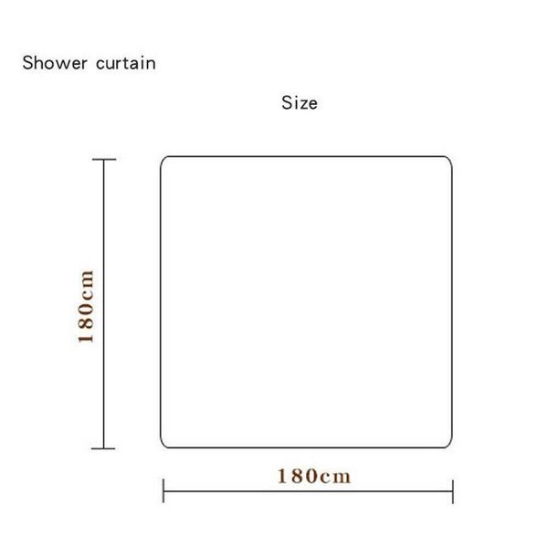 

4pcs/set bathroom polyester shower curtain non slip toilet qylpez bbgargden