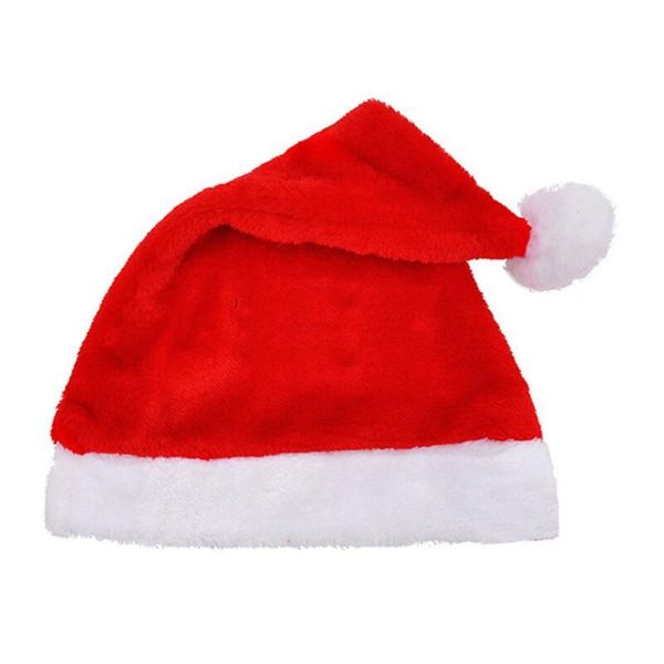

red and white cap party hats santa claus costume decoration for kids christmas hat lx2667