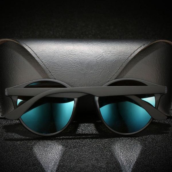 

round design shades women men driving sunglass sunglasses glasses eyewear sol sun uv400 de coating gafas polarized brand uevxk, White;black