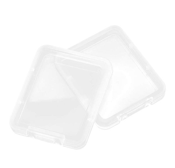 

container boxs plastic container memory tool card carry storage card transparent shatter cf to case protection easy box jllyh