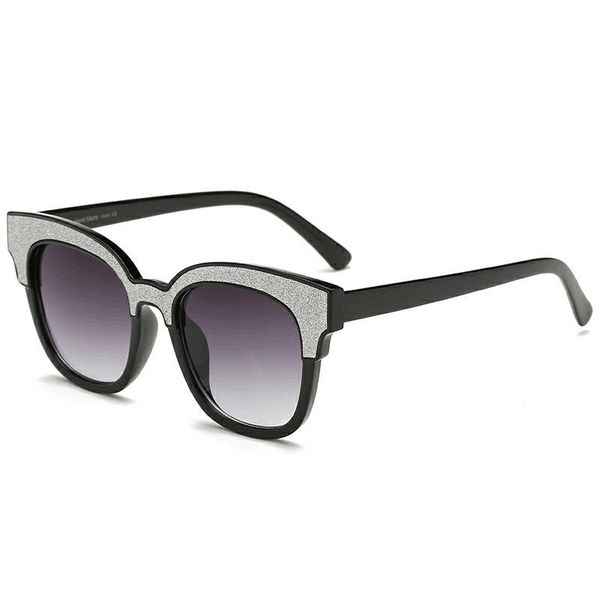 

sunglasses glitter fashion square ladies retro driving sparkling crystal diamond glasses uv400 nx, White;black