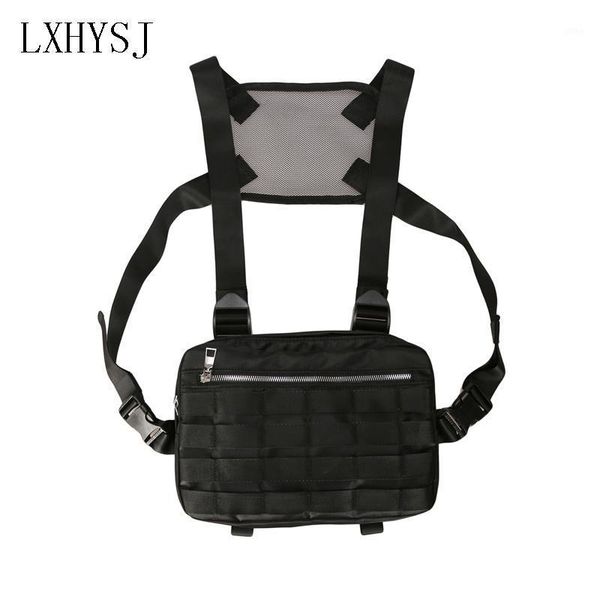 

waist bags chest rig hip-hop pack nylon tactical streetwear bag women vest functional purse hw7041