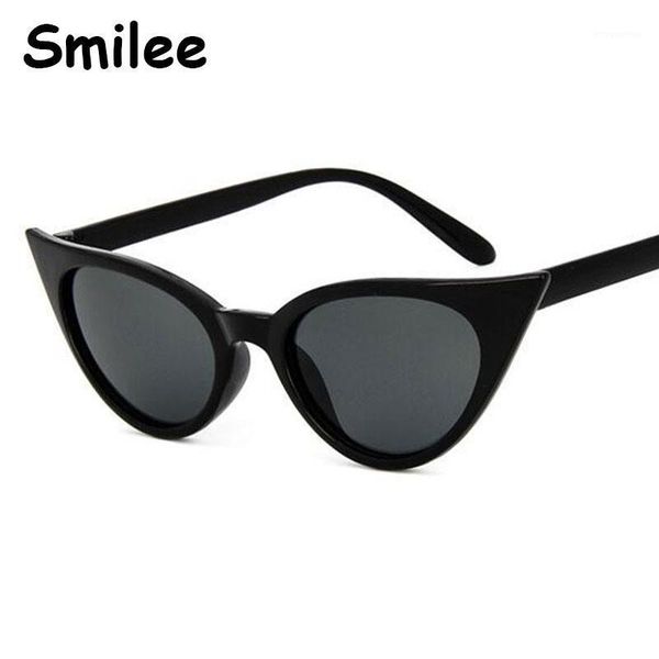 

cat eye sunglasses women dropshipping glasses plastic frame eyewear1, White;black