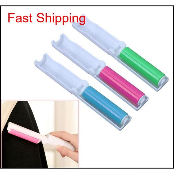 

2018 portable sticky washable lint roller with cover for wool sheets hair clothes cleaner dust catcher remover qylfdv pets2010