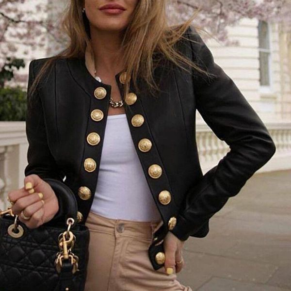 

office formal coats women autumn jackets long sleeve female suits jackets 2020 spring outerwear veste femme plus size, Black;brown