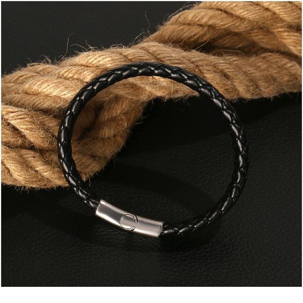 

junwei fashion men's simple braided rope bracelet gifts for men junwei jllnsd